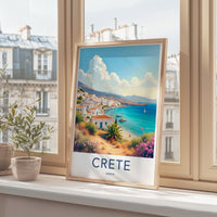 Crete Poster - Greece Wall Art