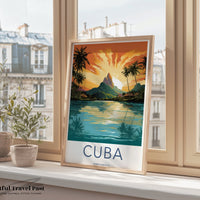 Cuba Poster - Caribbean Wall Art