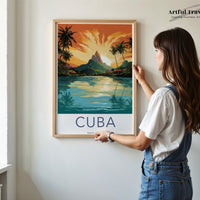 Cuba Poster - Caribbean Wall Art