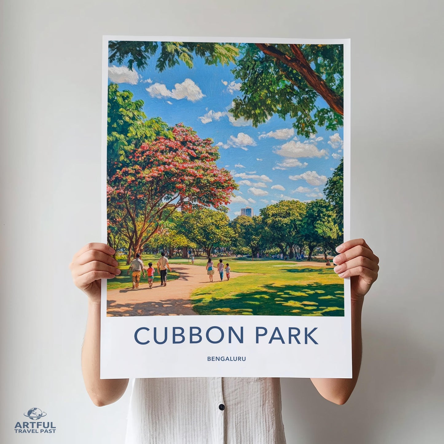 Cubbon Park Poster - Bengaluru Wall Art