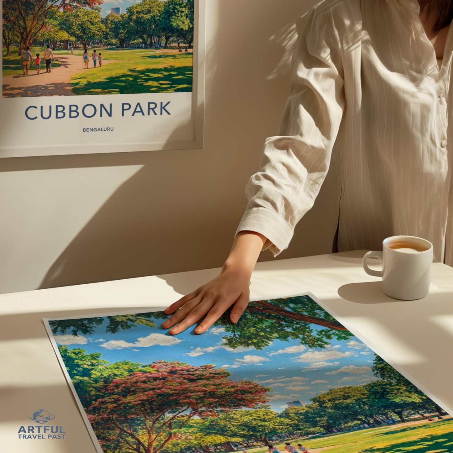 Cubbon Park Poster - Bengaluru Wall Art