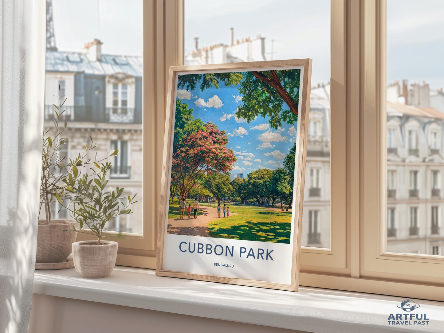Cubbon Park Poster - Bengaluru Wall Art