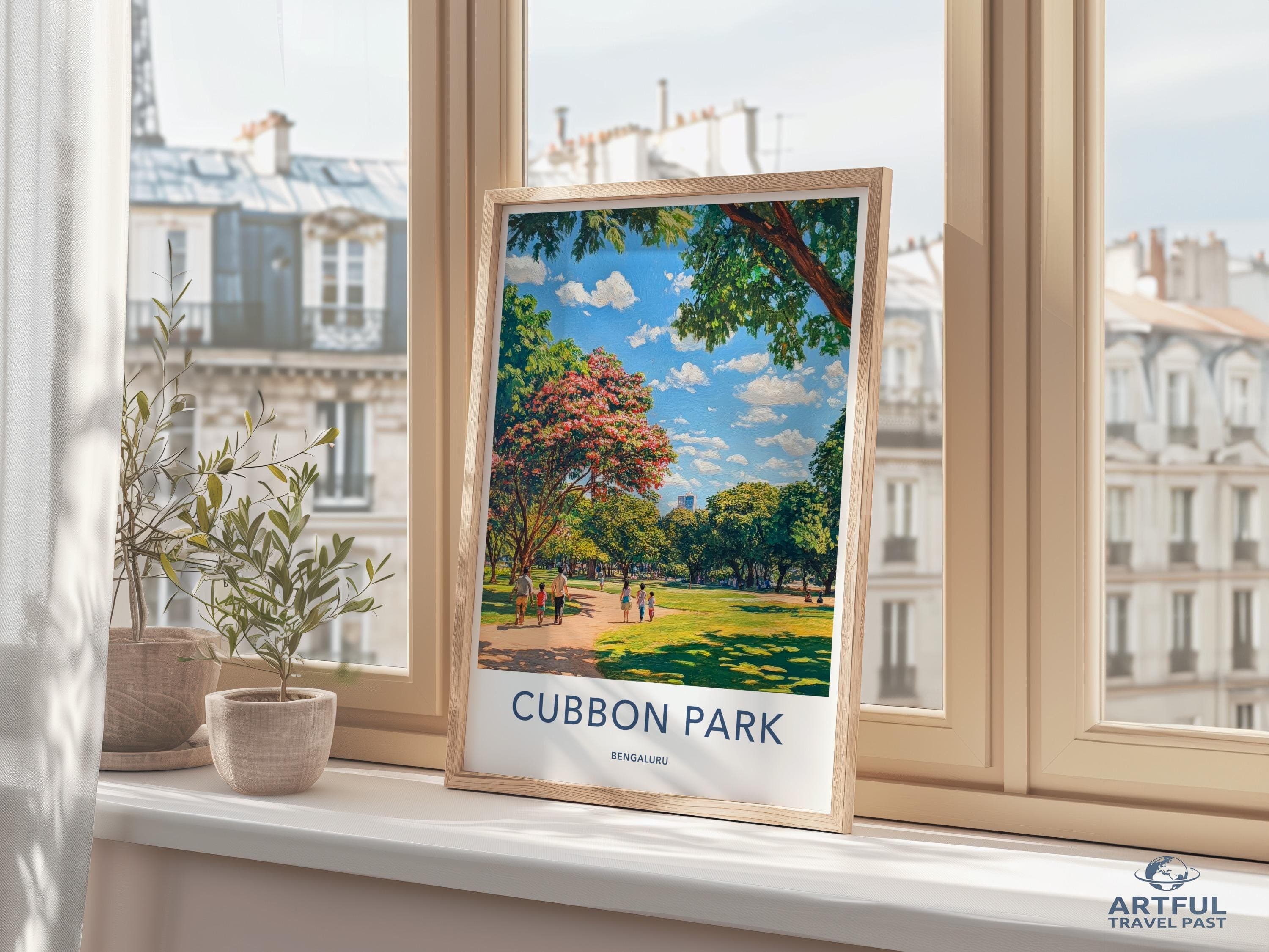 Cubbon Park Poster - Bengaluru Wall Art