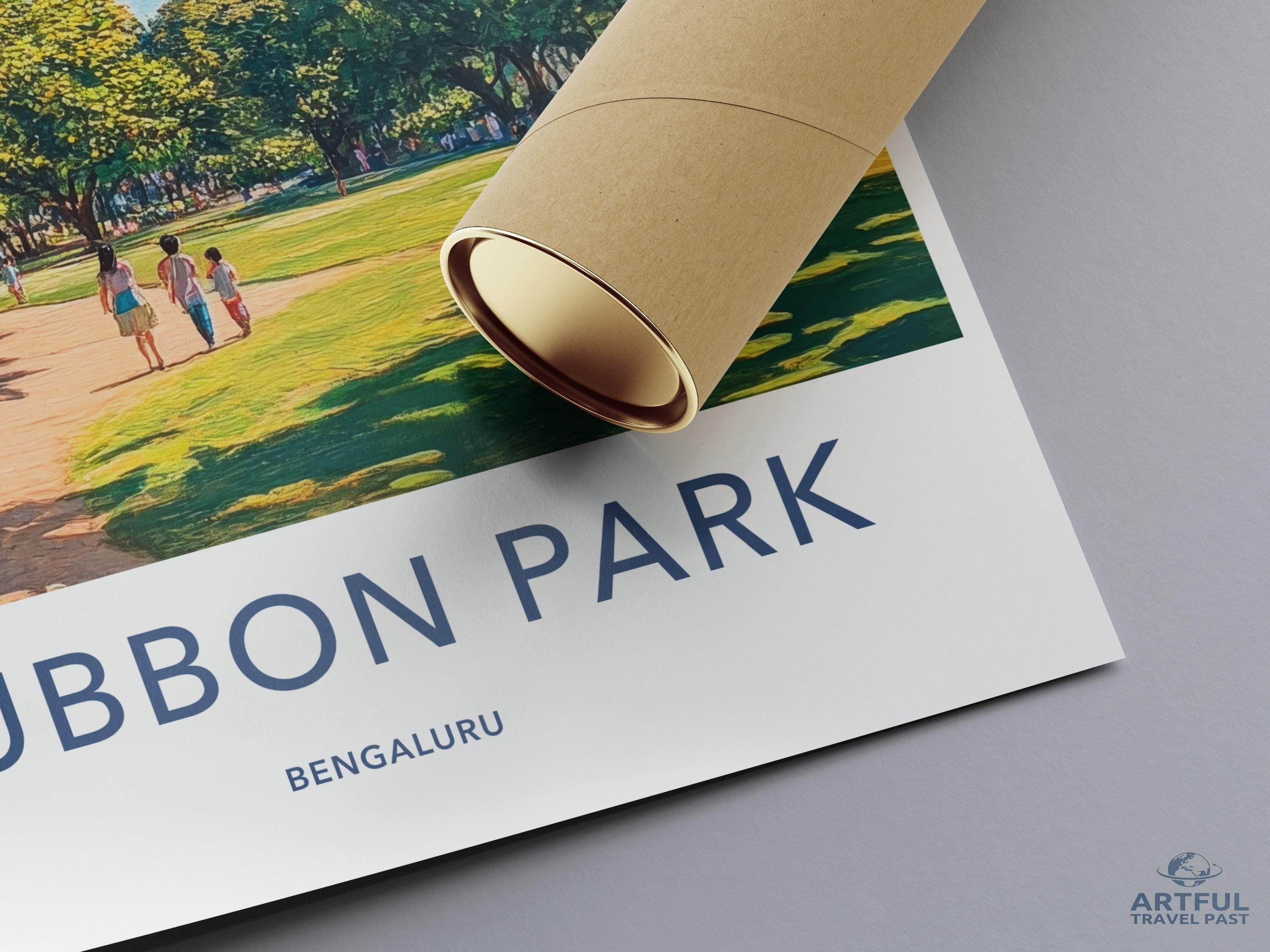 Cubbon Park Poster - Bengaluru Wall Art