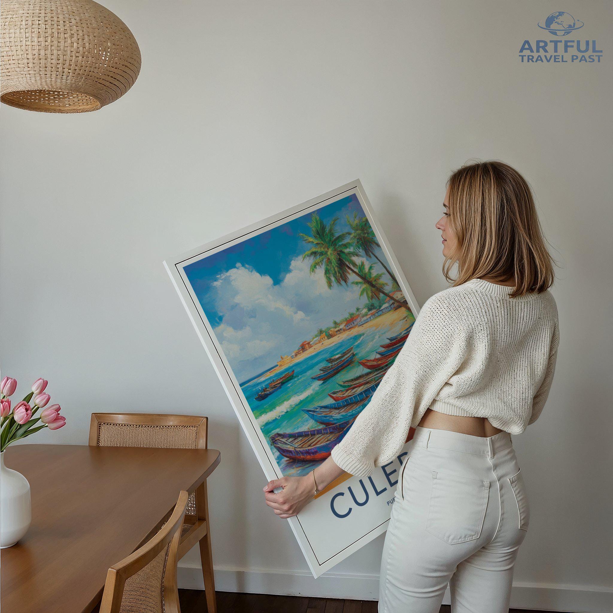 Culebra Poster - Puerto Rico Wall Art