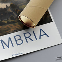 Cumbria Poster - England Wall Art