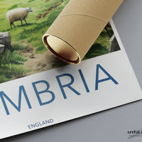 Cumbria Poster - England Wall Art