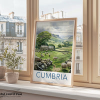 Cumbria Poster - England Wall Art