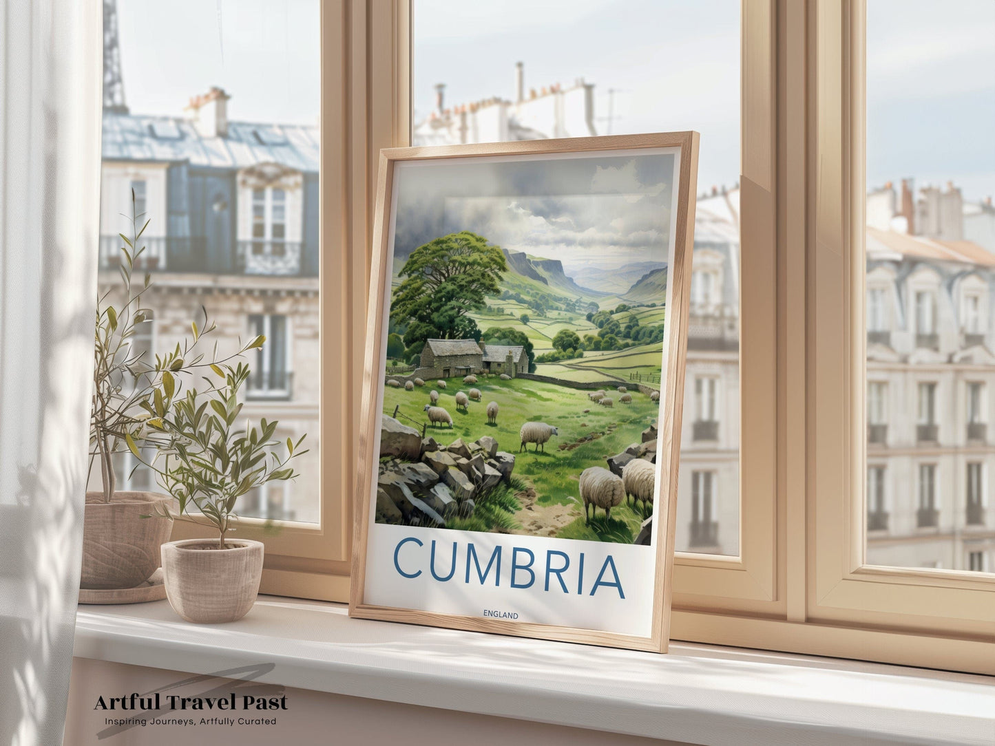 Cumbria Poster - England Wall Art