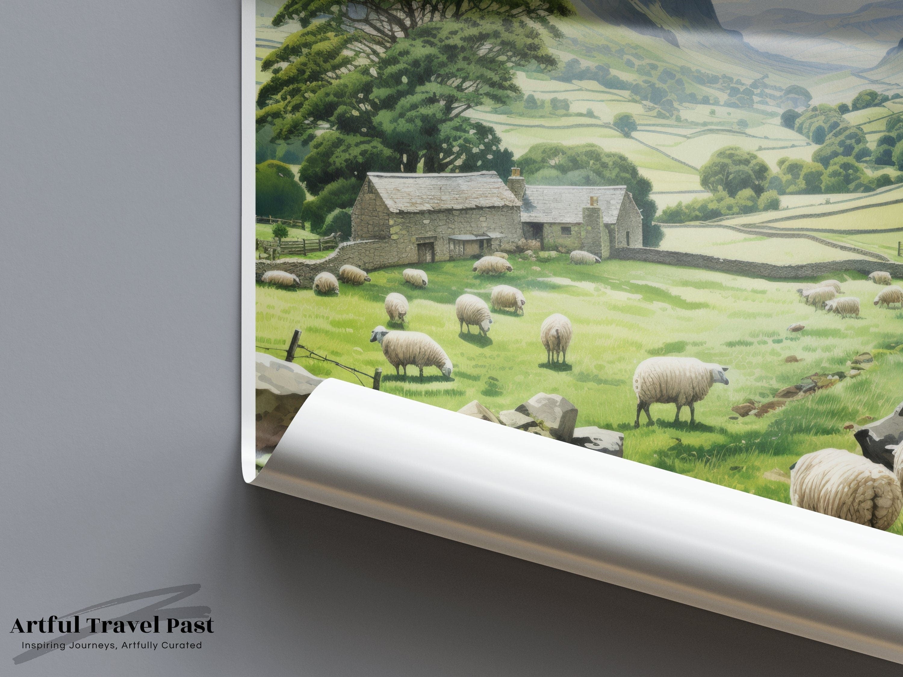Cumbria Poster - England Wall Art
