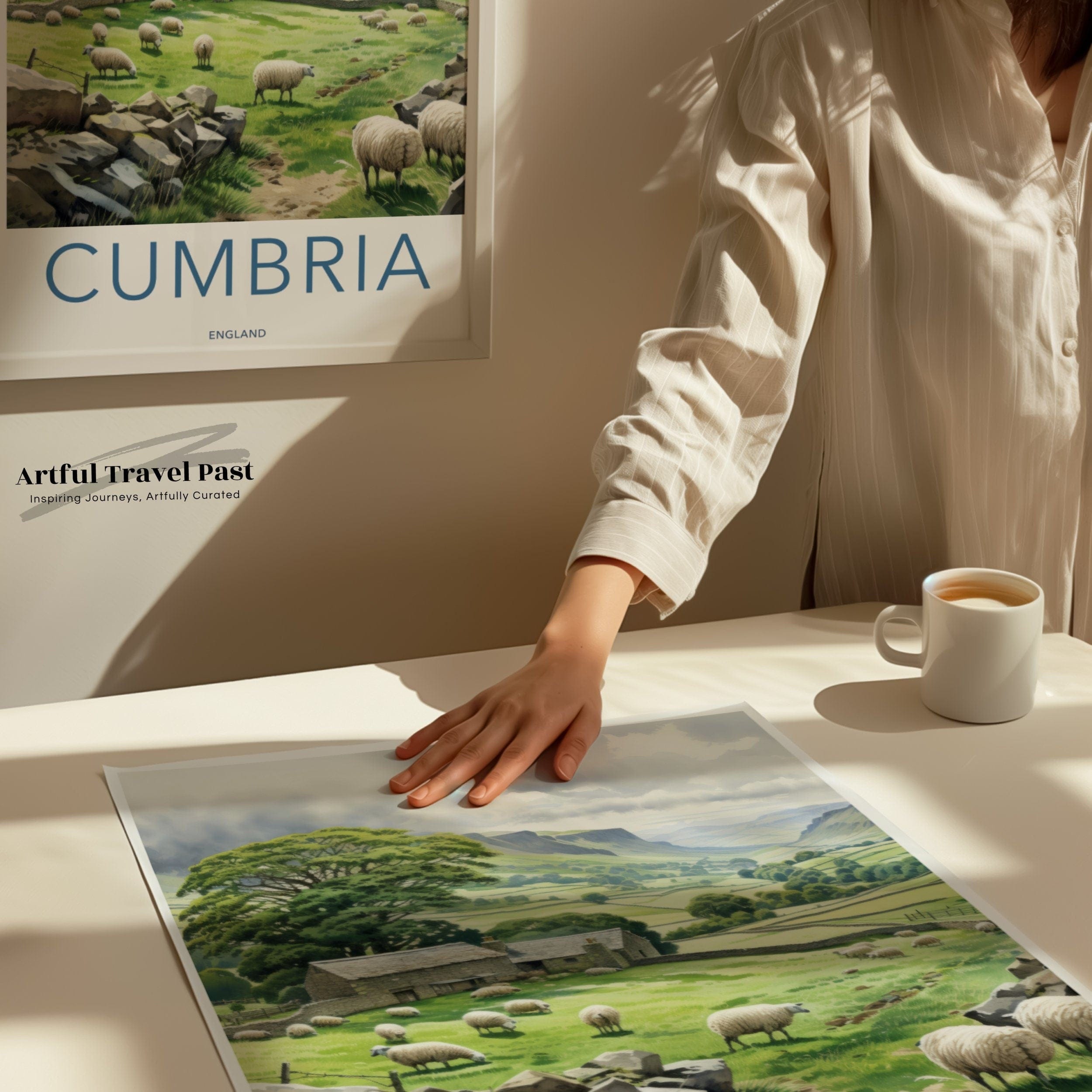 Cumbria Poster - England Wall Art