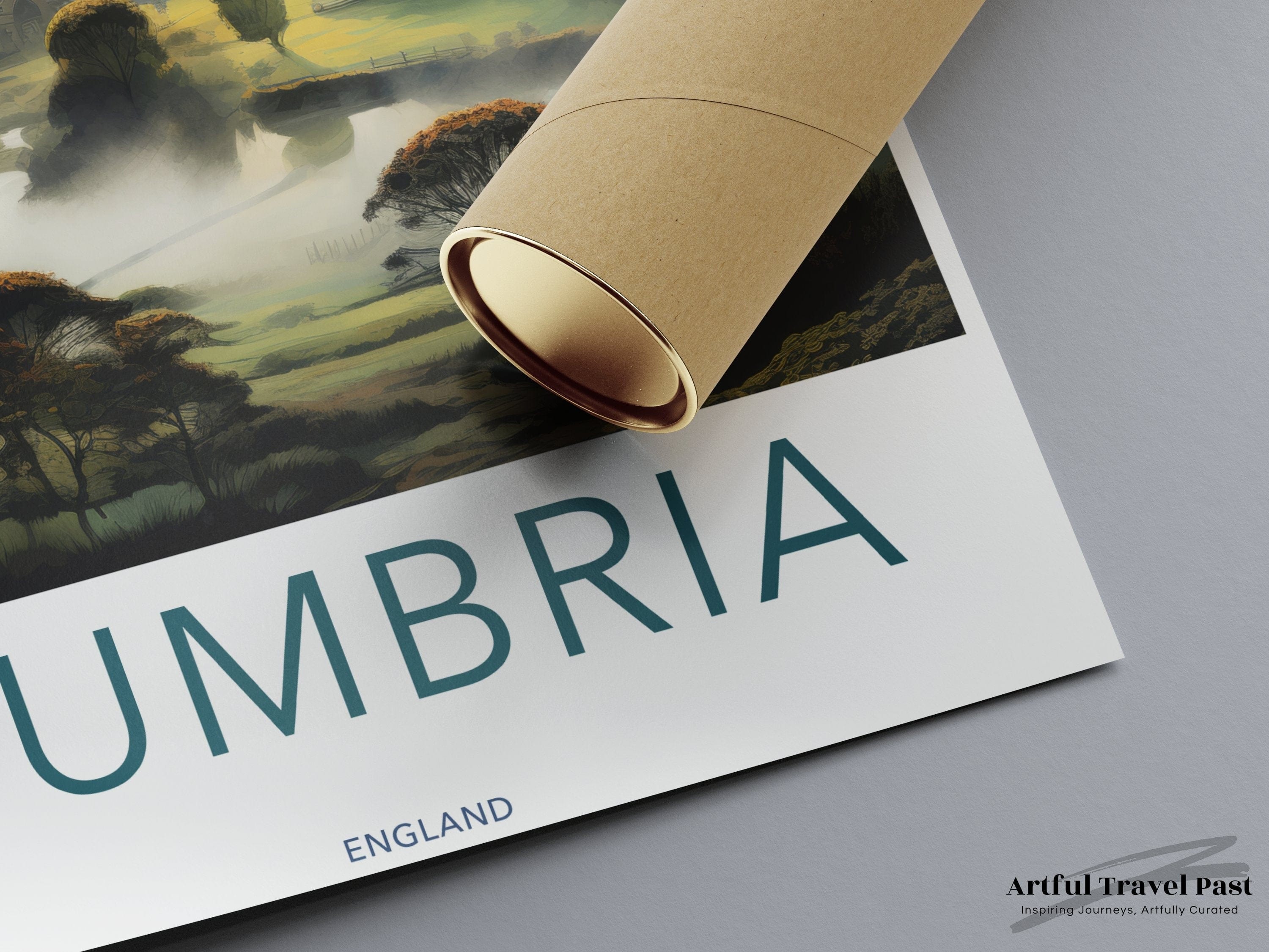 Cumbria Poster - England Wall Art