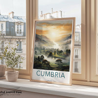Cumbria Poster - England Wall Art