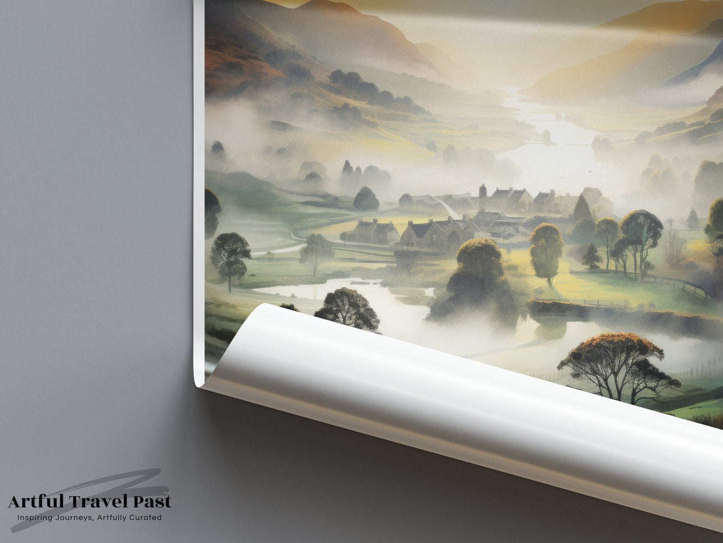 Cumbria Poster - England Wall Art