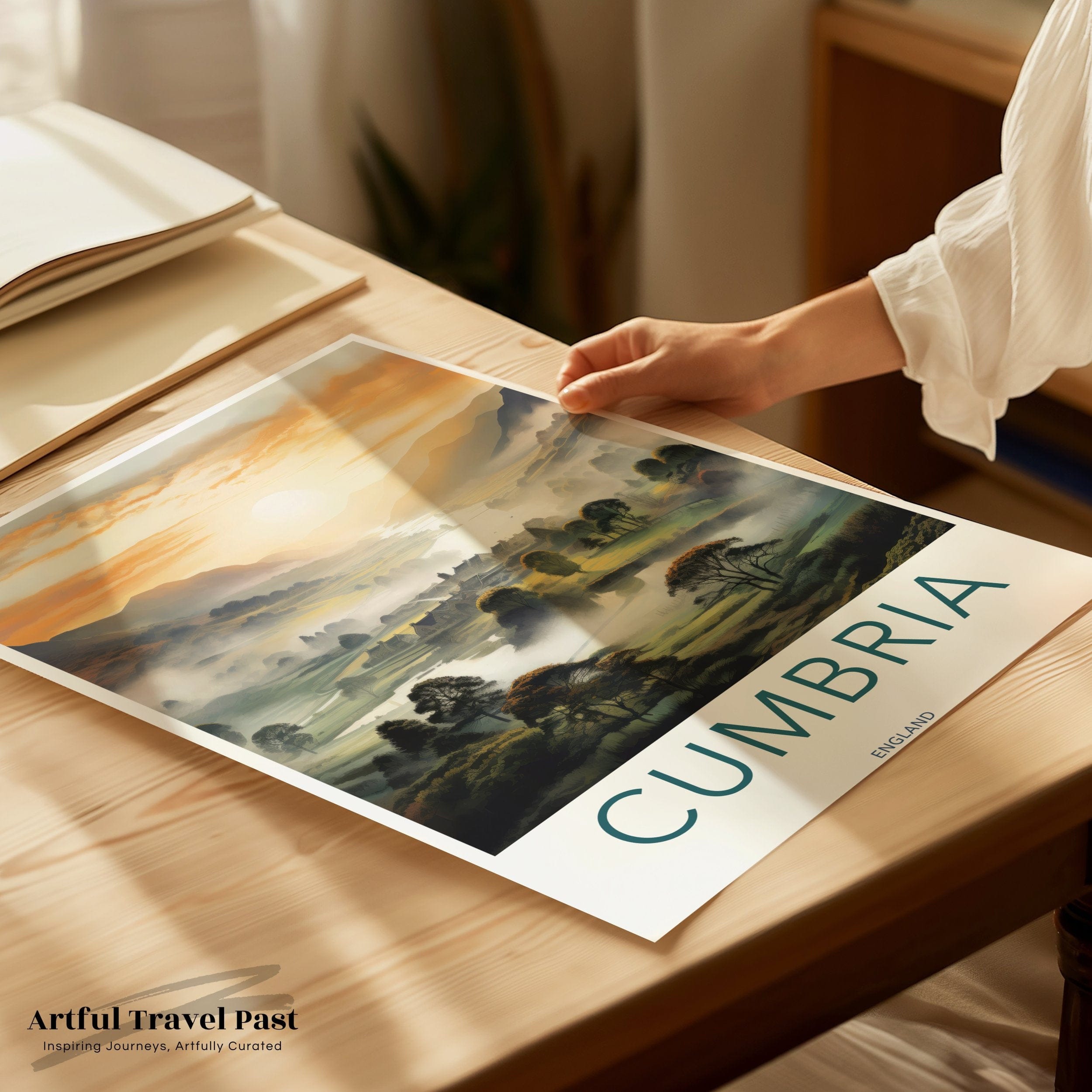Cumbria Poster - England Wall Art
