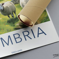 Cumbria Poster | English Countryside | UK Wall Art