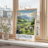 Cumbria Poster | English Countryside | UK Wall Art