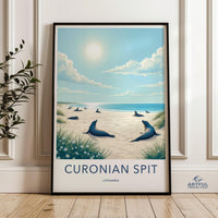 Curonian Spit Poster - Lithuania Wall Art