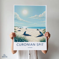 Curonian Spit Poster - Lithuania Wall Art