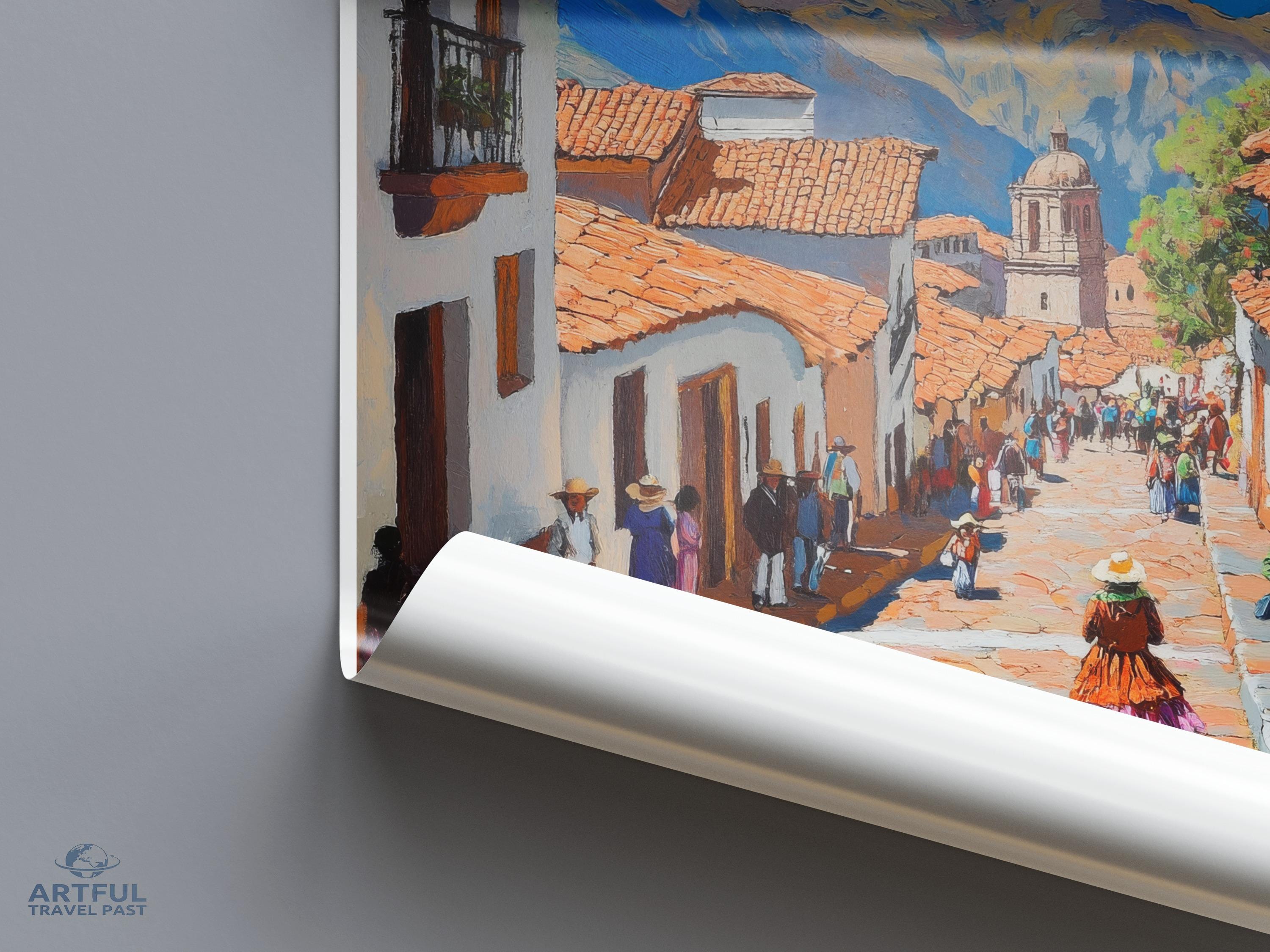 Cusco Poster - Peru Wall Art