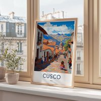 Cusco Poster - Peru Wall Art
