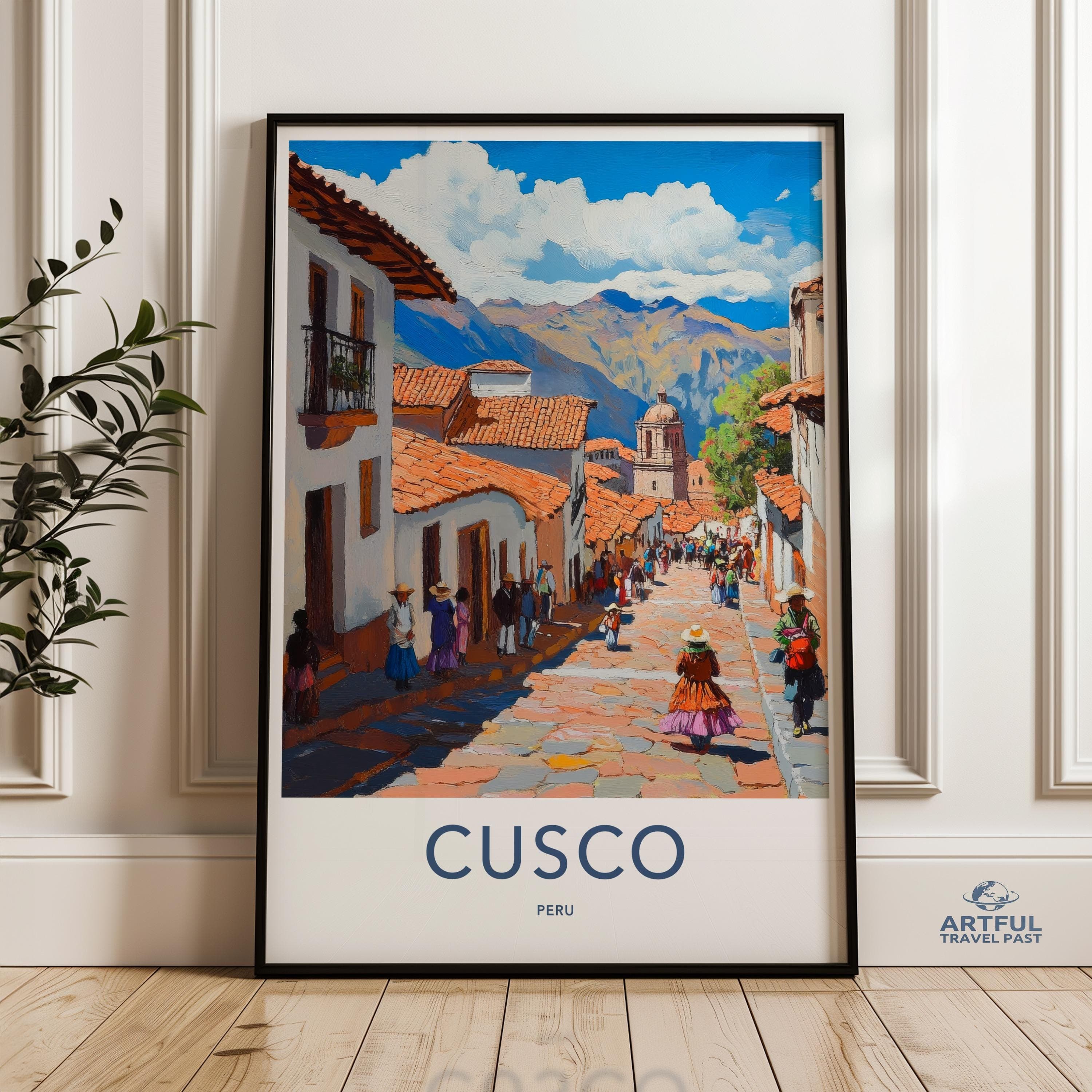 Cusco Poster - Peru Wall Art