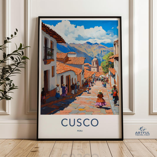 Cusco Poster - Peru Wall Art