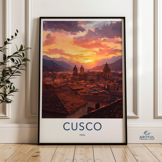 Cusco Poster - Peru Wall Art