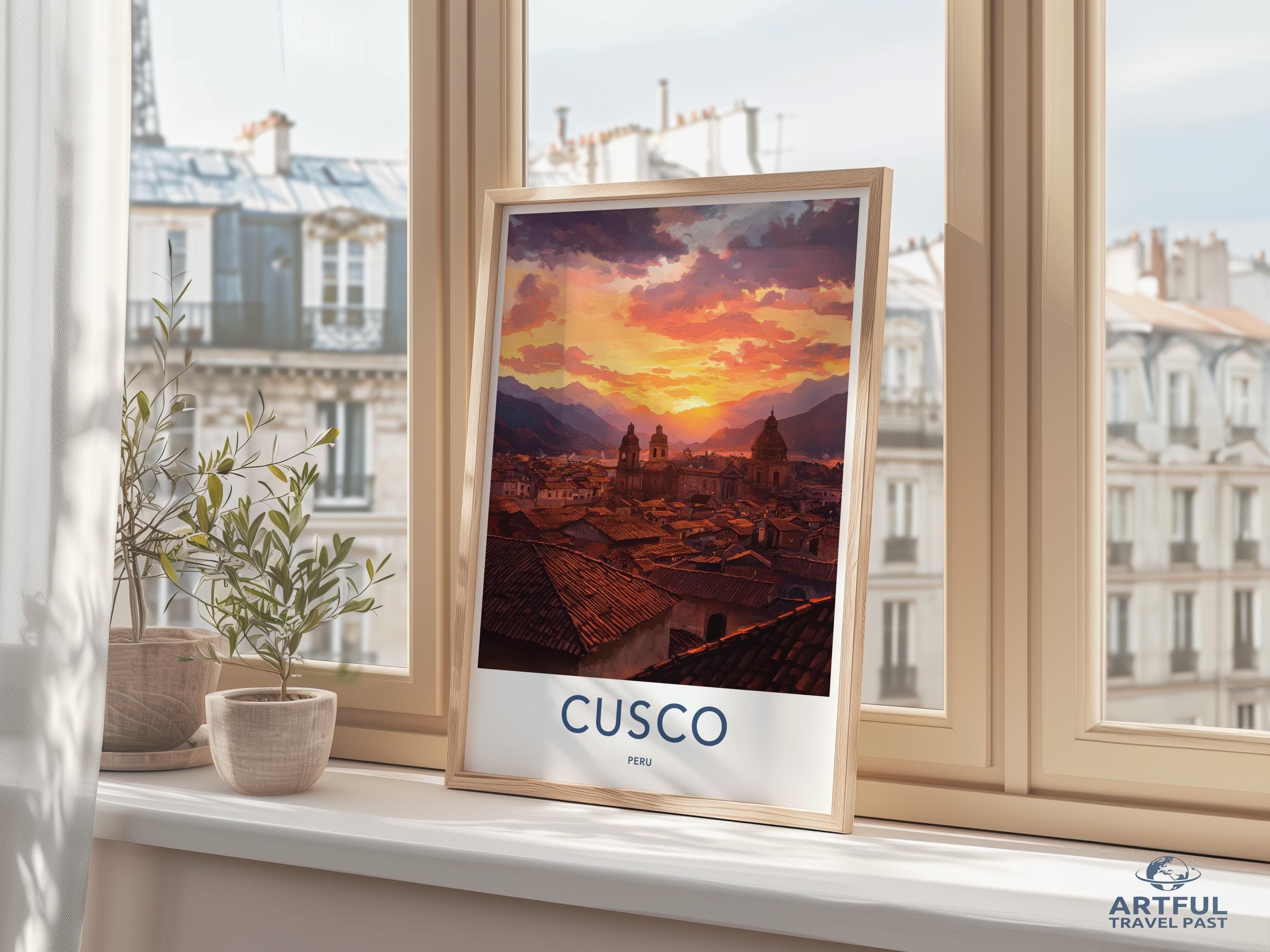 Cusco Poster - Peru Wall Art