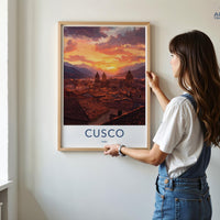 Cusco Poster - Peru Wall Art