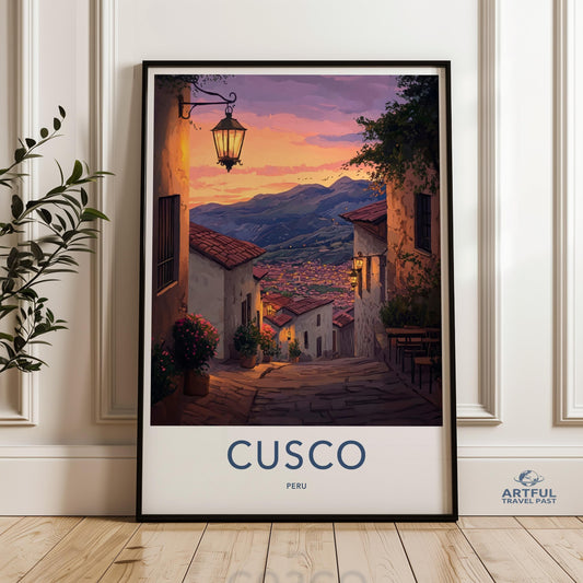 Cusco Poster - Peru Wall Art