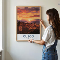 Cusco Poster - Peru Wall Art