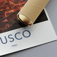 Cusco Poster - Peru Wall Art