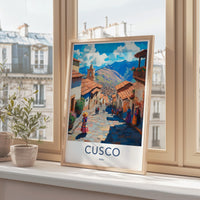 Cusco Poster - Peru Wall Art