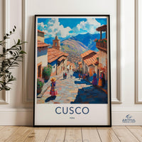 Cusco Poster - Peru Wall Art