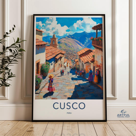 Cusco Poster - Peru Wall Art