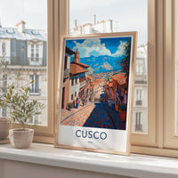 Cusco Poster - Peru Wall Art