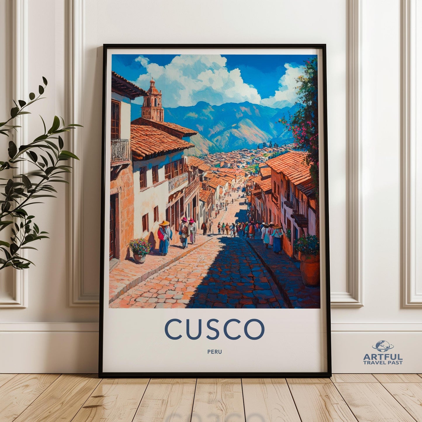 Cusco Poster - Peru Wall Art