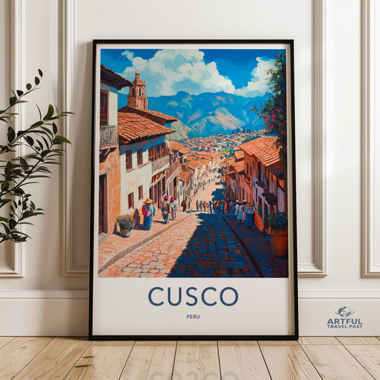 Cusco Poster - Peru Wall Art