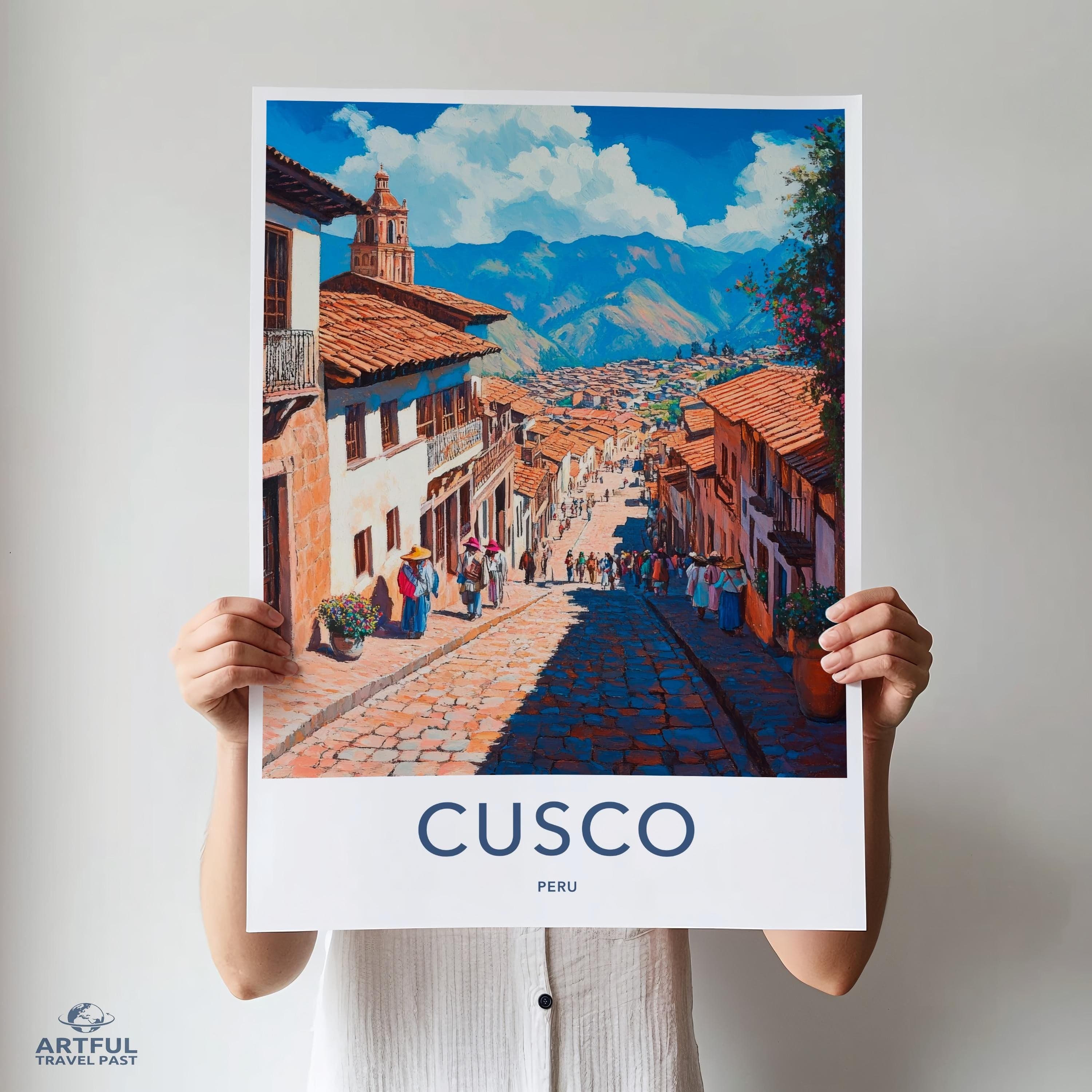 Cusco Poster - Peru Wall Art
