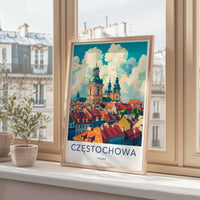 Częstochowa Poster - Poland Wall Art