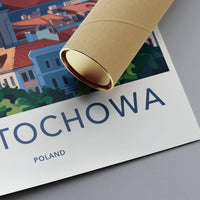 Częstochowa Poster - Poland Wall Art