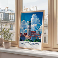 Częstochowa Poster - Poland Wall Art
