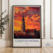 Częstochowa Poster - Poland Wall Art