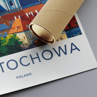 Częstochowa Poster - Poland Wall Art