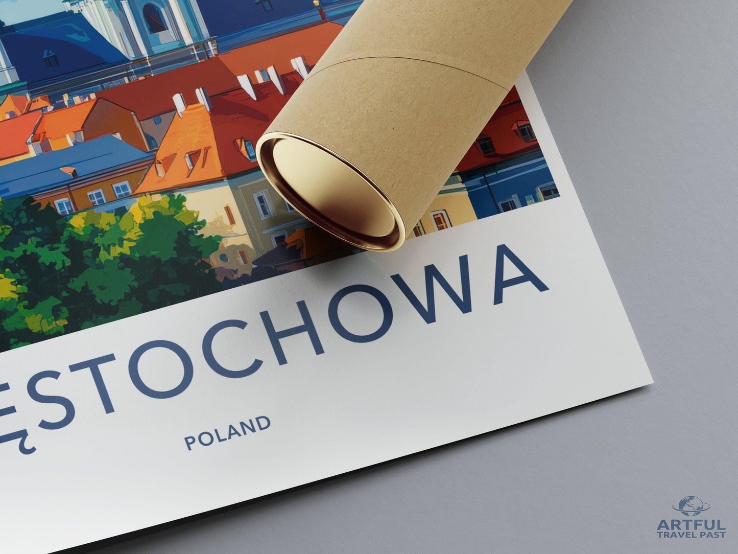 Częstochowa Poster - Poland Wall Art