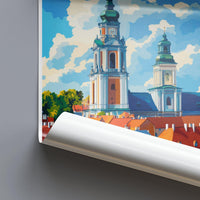 Częstochowa Poster - Poland Wall Art