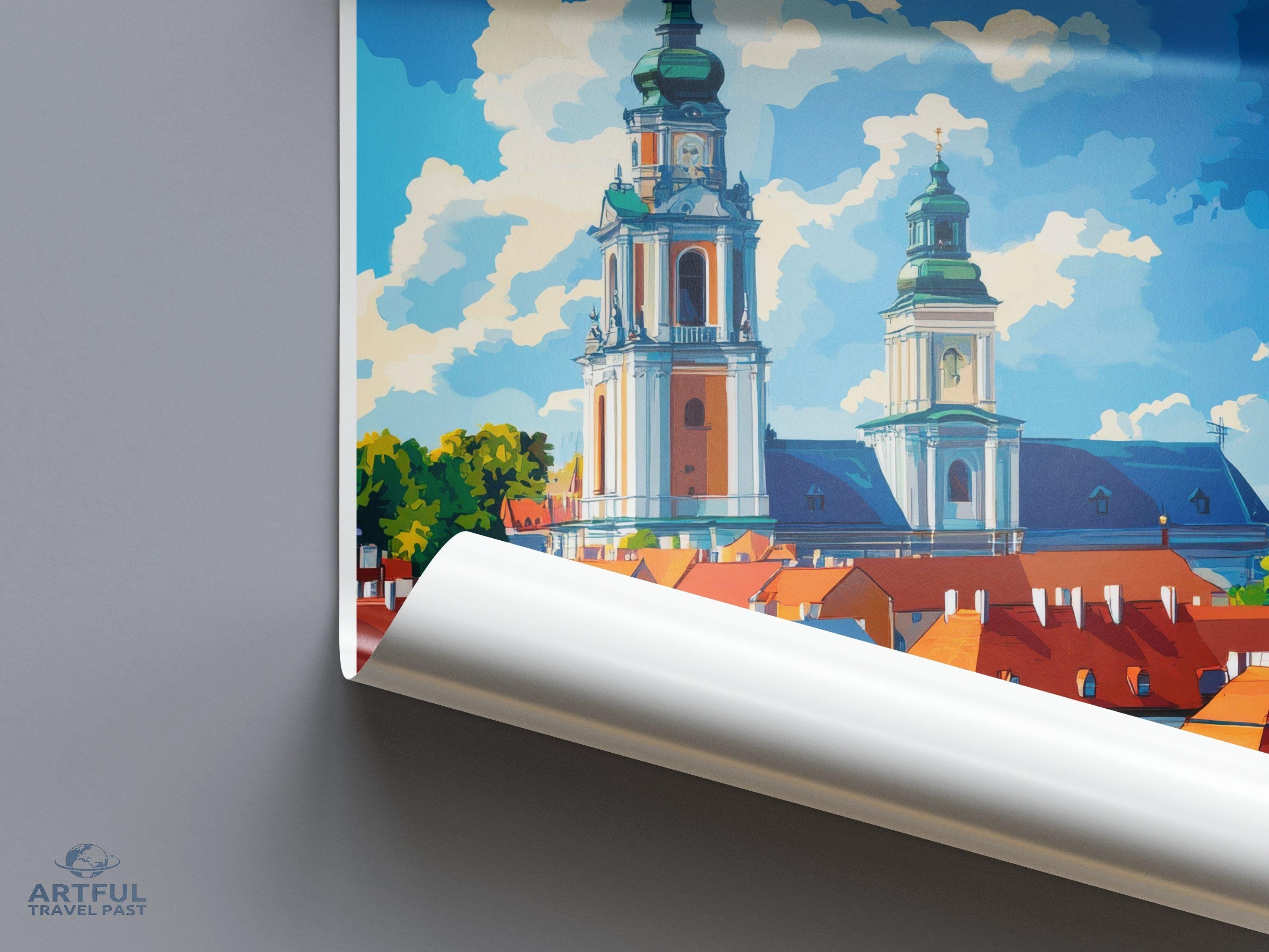 Częstochowa Poster - Poland Wall Art