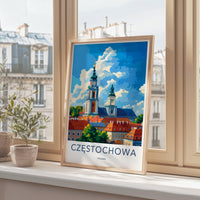 Częstochowa Poster - Poland Wall Art