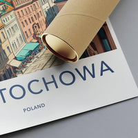 Częstochowa Poster - Poland Wall Art
